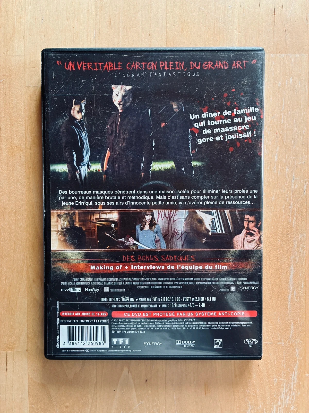 DVD You’re Next. – photo 3